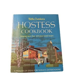 Vintage 1967 Betty Crocker's Hostess Cookbook 1st ed 2nd Print 400 guest recipes